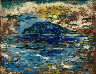 Ernst Josephson - Blue Sea - NG.M.01679 - National Museum of Art, Architecture and Design