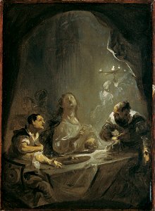 Joseph Winterhalder d. J. - Christus in Emmaus - 3199 - Österreichische Galerie Belvedere