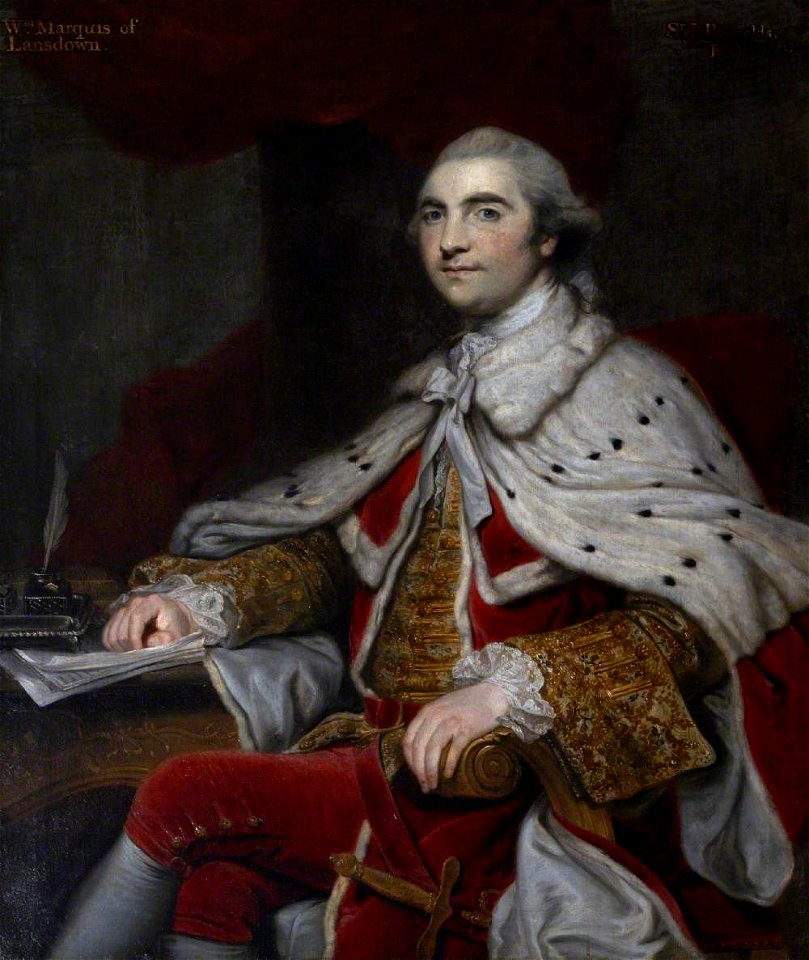Joshua Reynolds (1723-1792) (and studio) - William Petty (1737–1805), 2nd Earl of Shelburne, Later 1st Marquess of Lansdowne - 872153 - National Trust