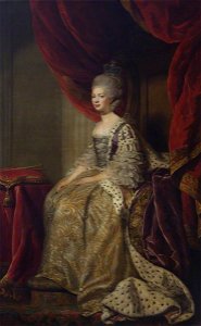 Joshua Reynolds (1723-1792) (studio of) - Charlotte Sophia of Mecklenburg-Strelitz (1744–1818) - 653139 - National Trust