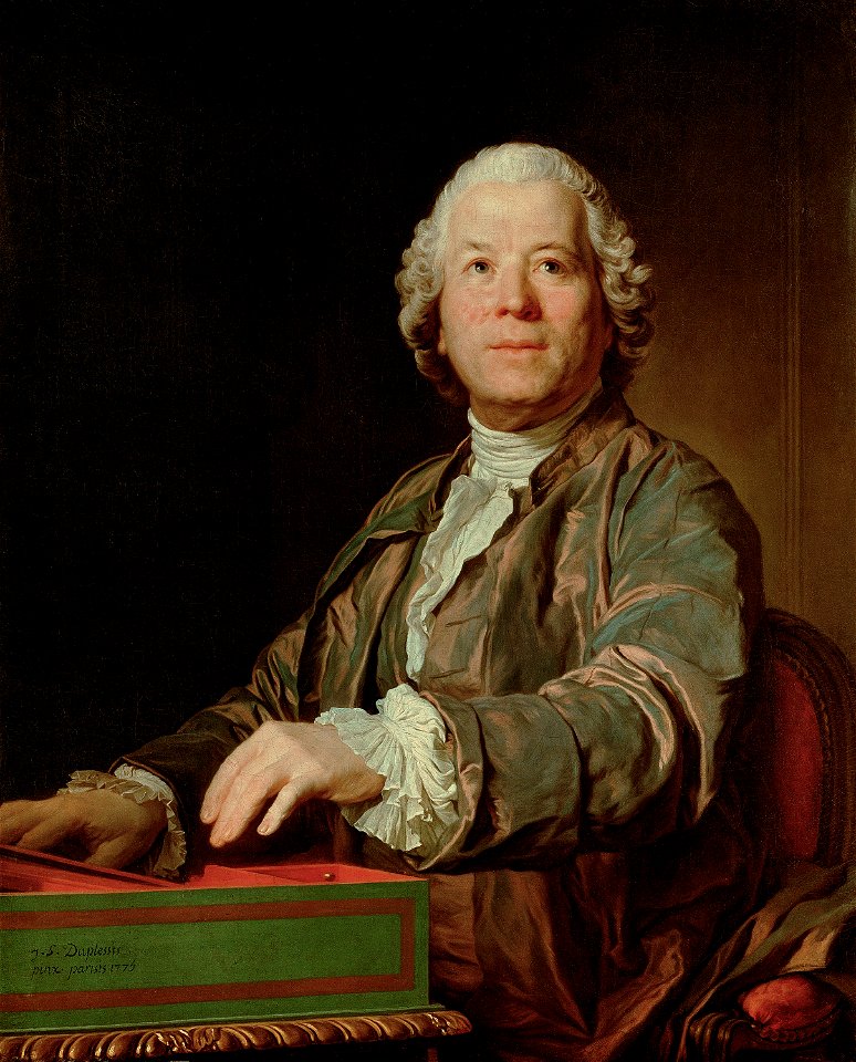 Joseph-Sifrède Duplessis, , Kunsthistorisches Museum Wien, Gemäldegalerie - Christoph Willibald von Gluck - GG 1795 - Kunsthistorisches Museum