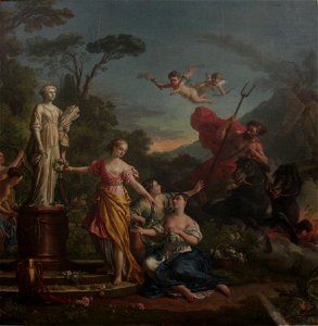 Joseph-Marie Vien - Enlèvement de Proserpine