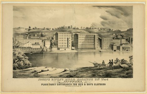 Joseph Ripka's mills. Manayunk 21st Ward, Philadelphia... LCCN2003677678