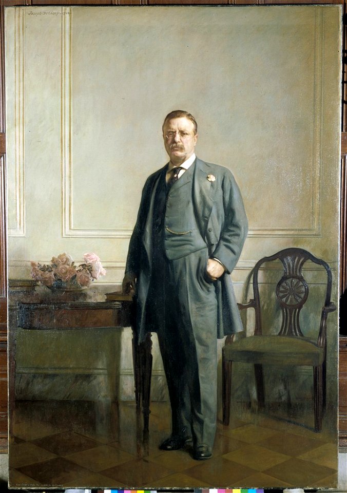 Joseph Rodefer DeCamp - Theodore Roosevelt (1858-1919) - H188 - Harvard Art Museums