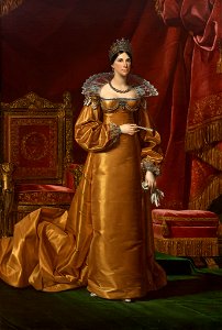 Joseph Paelinck - Frederica Wilhelmina, Queen of the Netherlands - 56.090B - Rhode Island School of Design Museum