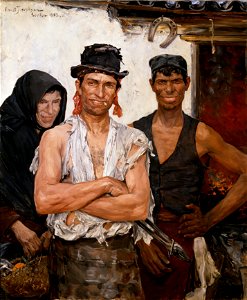 Ernst Josephson - Spanish Blacksmiths - Google Art Project