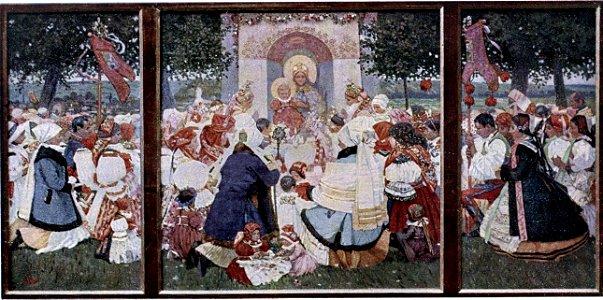 Joseph Uprka - Madonnen verehrung