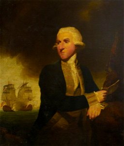 Joshua Reynolds (1723-1792) (copy after) - Admiral Samuel Hood (1724–1816) - BHC2775 - Royal Museums Greenwich