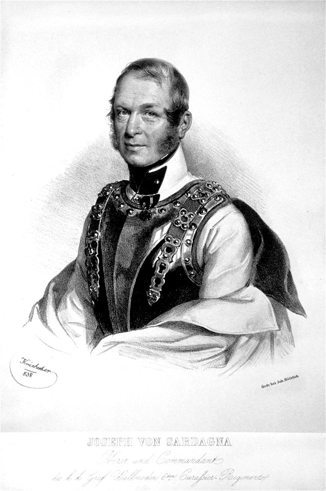 Joseph Sardagna Litho