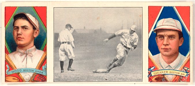 Joseph Wood-Tris Speaker, Boston Red Sox, baseball card portrait LCCN2008678456