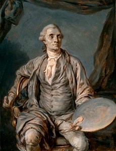 Joseph Siffred Duplessis - Joseph-Marie Vien with Palette - 65.2643 - Museum of Fine Arts
