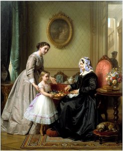 Josephus Laurentius Dyckmans - La Fête de la Grandmère