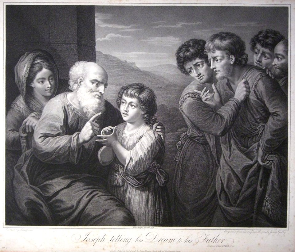 Joseph telling his Dream to his Father