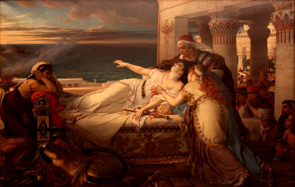 Joseph Stallaert - La mort de Didon