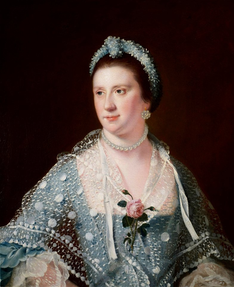 Joseph Wright - Portrait of the Hon Mrs Boyle - Google Art Project