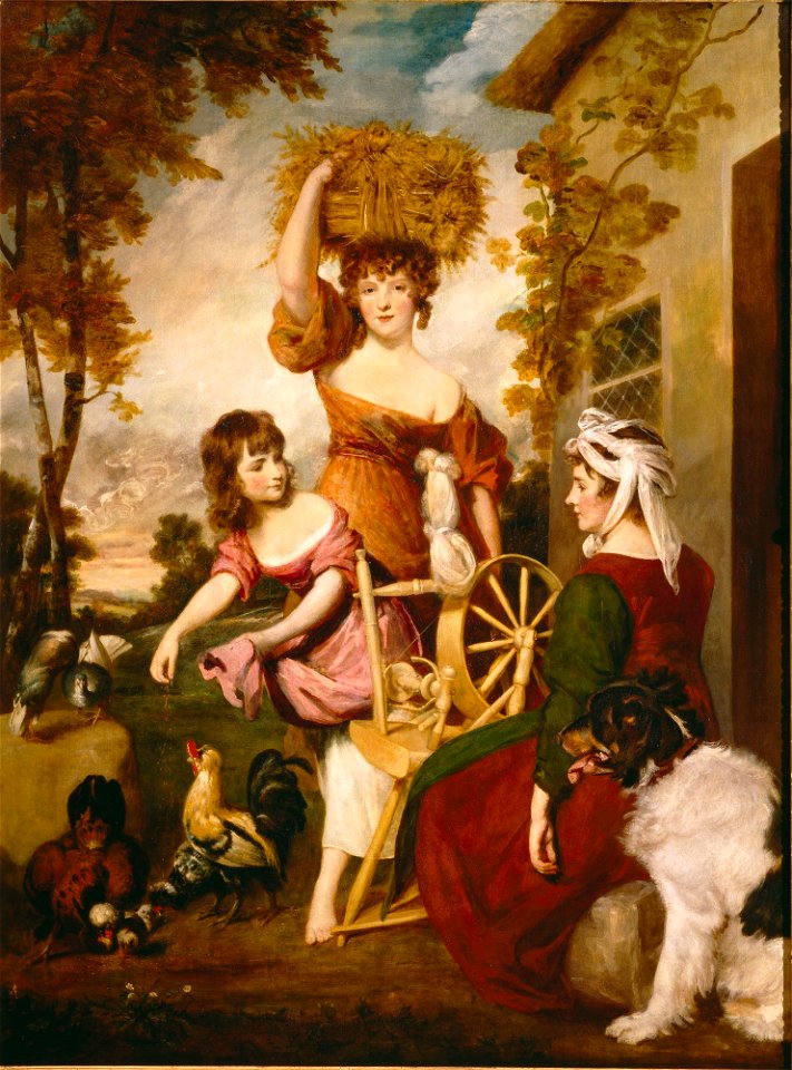 Joshua Reynolds - The Cottagers - 55.278 - Detroit Institute of Arts