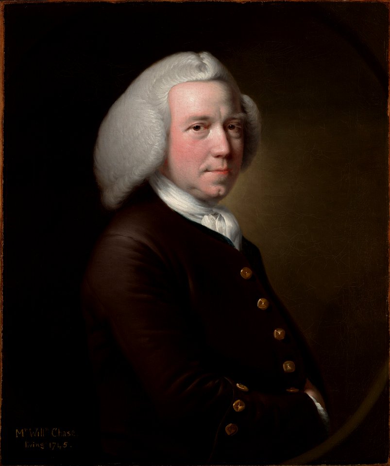 Joseph Wright of Derby - Portrait of Mr. William Chase, Sr. - 1957.44.1 - Yale University Art Gallery