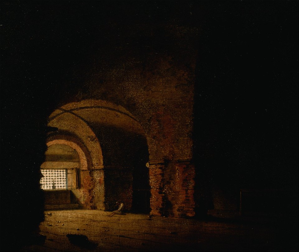 Joseph Wright of Derby - The Prisoner - Google Art Project