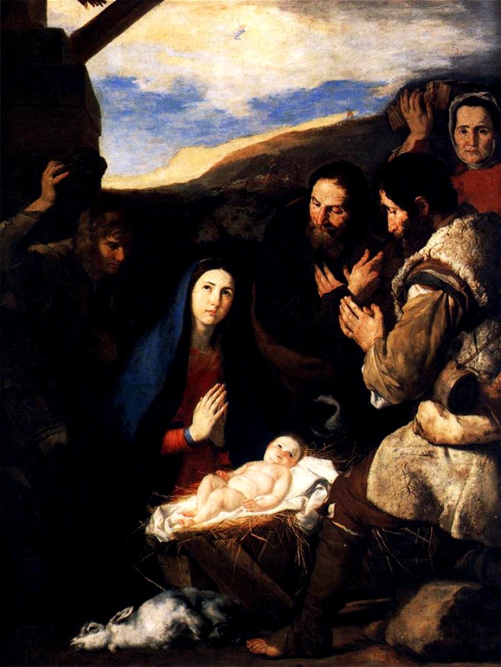 José de Ribera - Adoration of the Shepherds - WGA19389