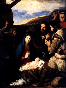 José de Ribera - Adoration of the Shepherds - WGA19389