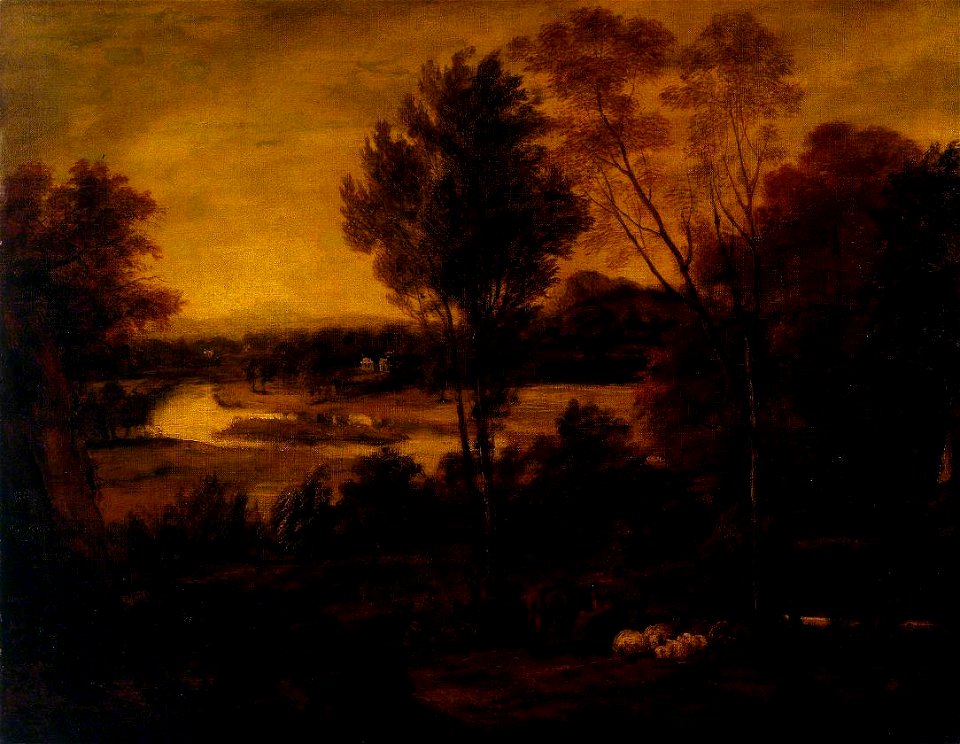 Joshua Reynolds (1723-1792) - The Thames from Richmond Hill - N05635 - National Gallery