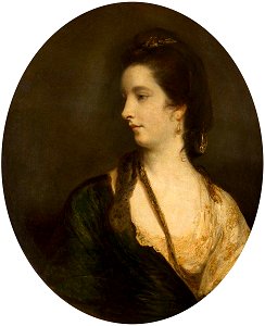 Joshua Reynolds (1723-1792) - Frances Payne (1738–1813), Mrs William Woodley - 1257063 - National Trust. Free illustration for personal and commercial use.