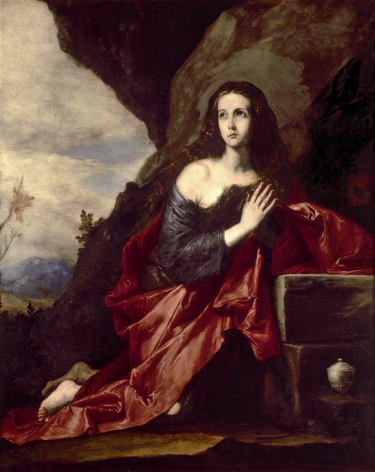 José de Ribera - Mary Magdalene in the Desert - WGA19386