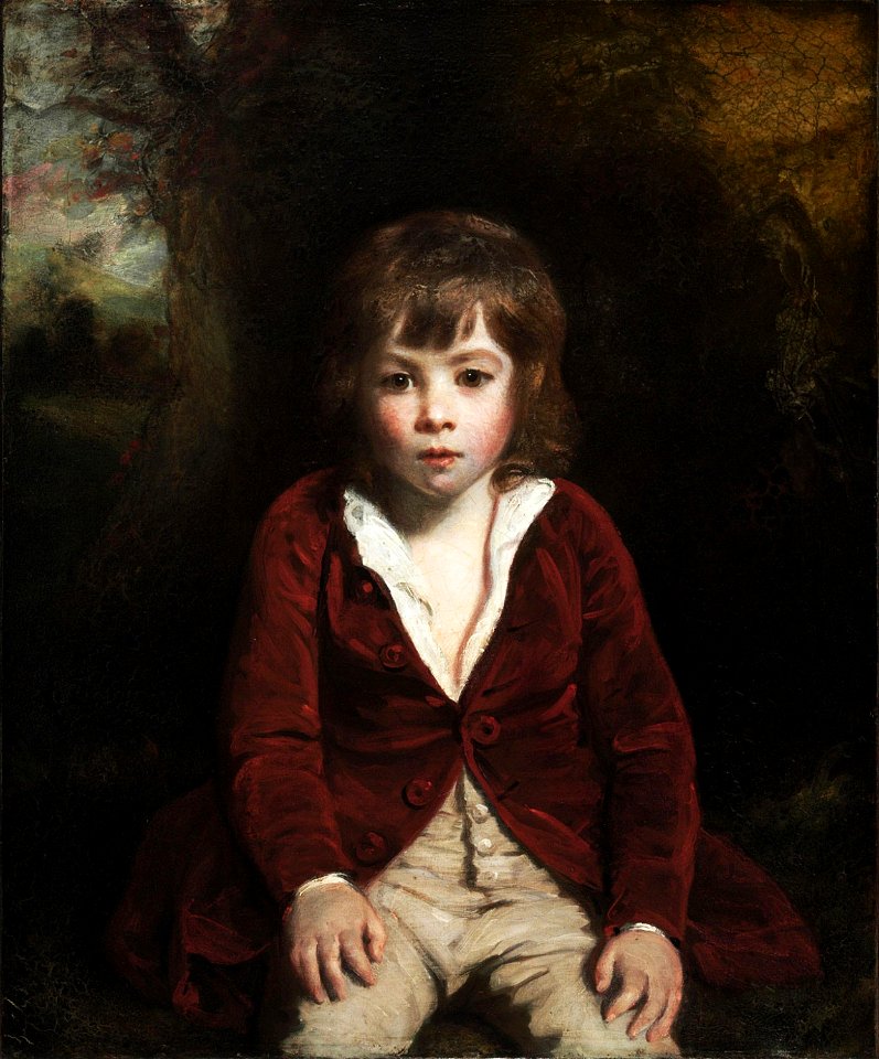 Joshua Reynolds - Portrait of Master Bunbury