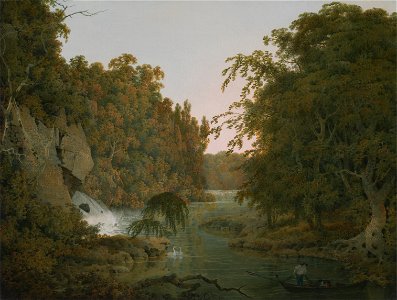 Joseph Wright of Derby - Dovedale - Google Art Project. Free illustration for personal and commercial use.