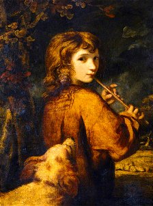 Joshua Reynolds (1723-1792) - Piping Shepherd Boy - 353055 - National Trust
