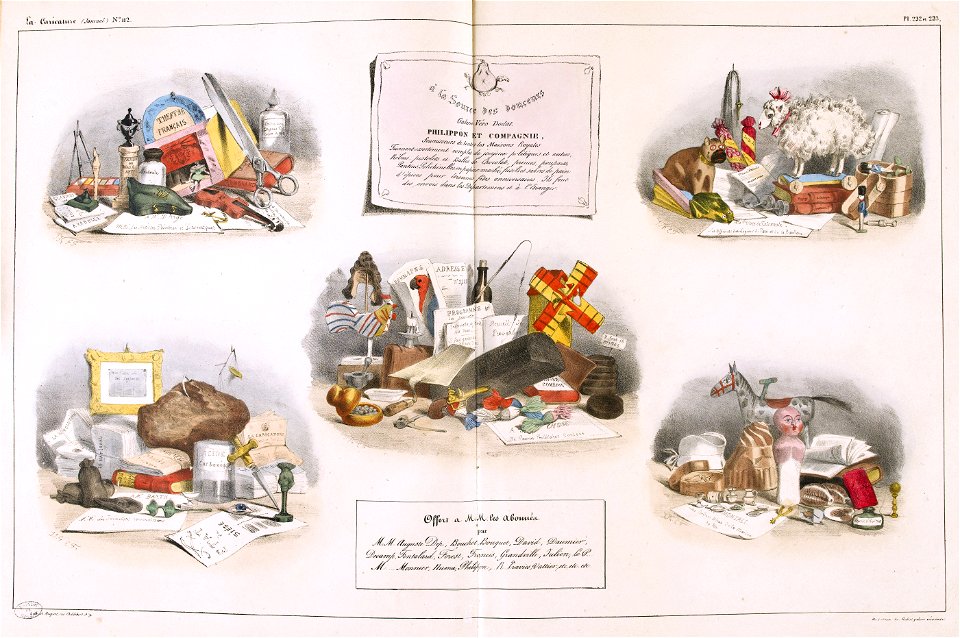 Joujous politiques de la maison Philippon
