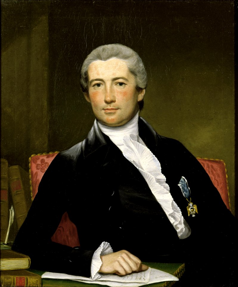 Joseph Wright - Portrait of General Giles - Google Art Project