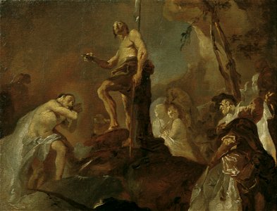 Joseph Winterhalder d. J. - Die Taufe Christi - 3779 - Österreichische Galerie Belvedere