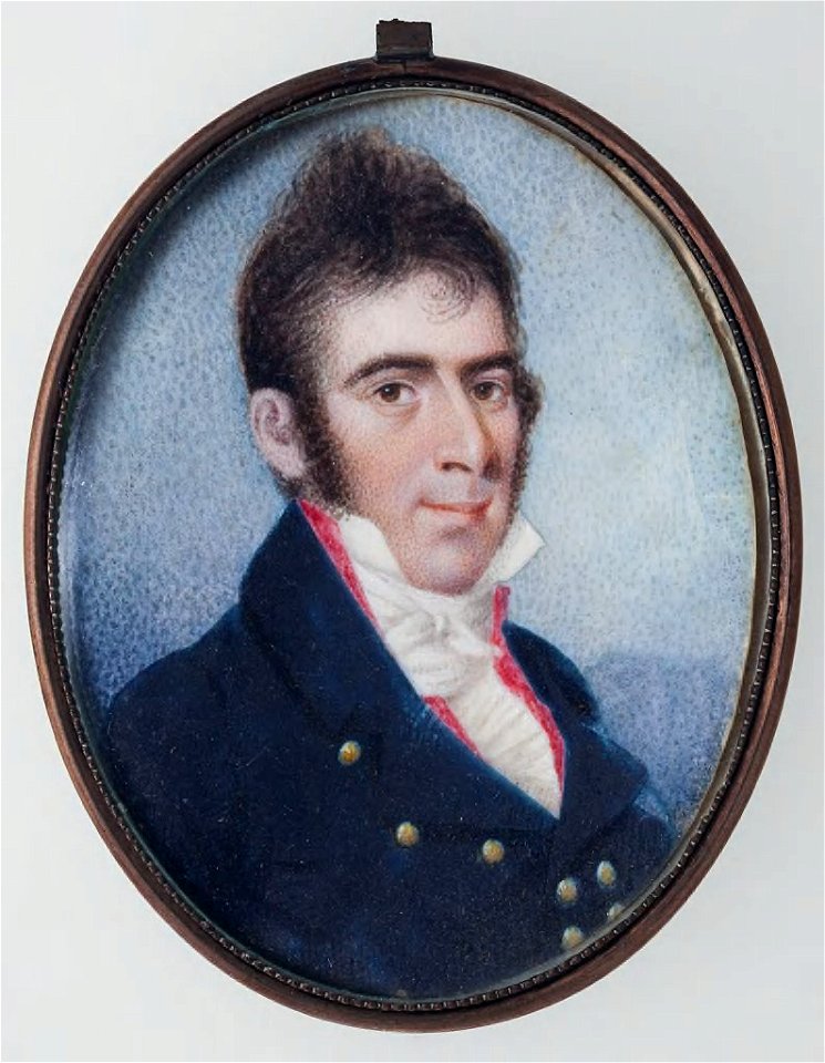 Joseph Wood - Captain Joseph Trevitt Pike (1785-1862) - 1934.142 - Fogg Museum