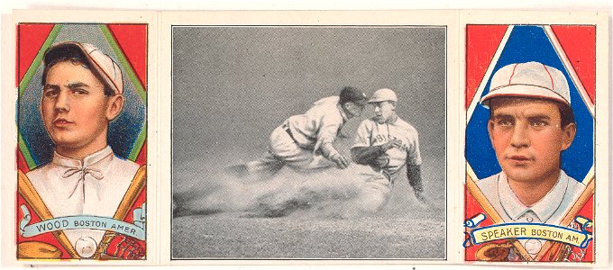 Joseph Wood-Tris Speaker, Boston Red Sox, baseball card portrait LCCN2008678441