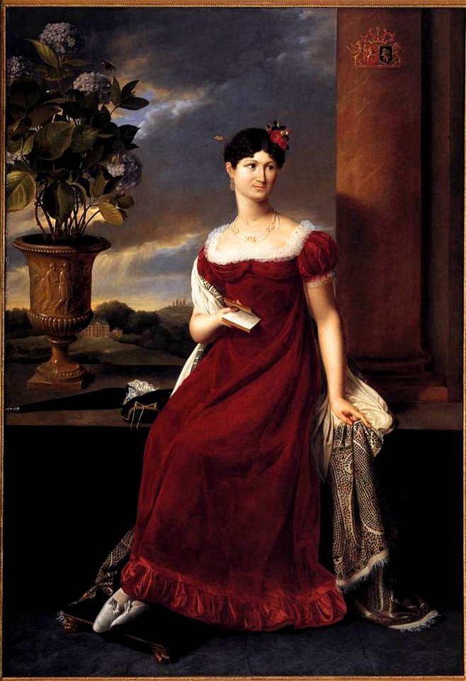 Joseph-François Ducq - Mary Lodge, Bride of Baron Charles-Louis de Keverberg de Kessel - WGA06835
