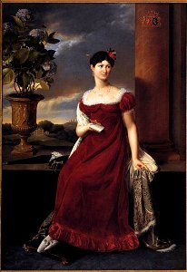 Joseph-François Ducq - Mary Lodge, Bride of Baron Charles-Louis de Keverberg de Kessel - WGA06835