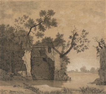 Joseph Wright of Derby - Landscape with Ruins - Google Art Project