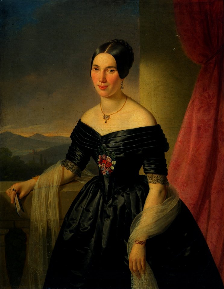 Joseph Weidner - Damenbildnis - 5953 - Österreichische Galerie Belvedere
