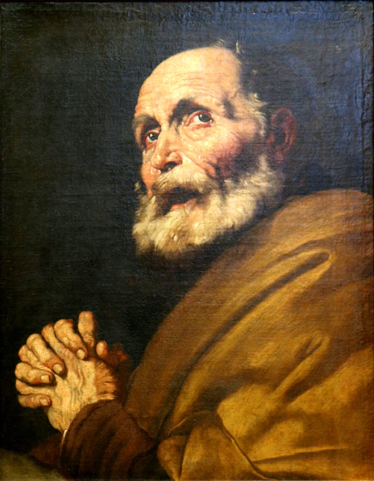 José de Ribera-Les larmes de saint Pierre