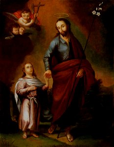 José Campeche y Jordán - San Jose y el Cristo nino - 1996.91.4 - Smithsonian American Art Museum