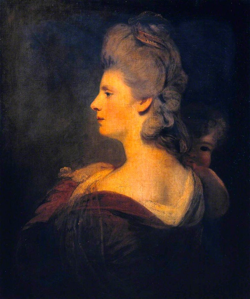 Joshua Reynolds (1723-1792) (manner of) - Mrs Fox - N00891 - National Gallery