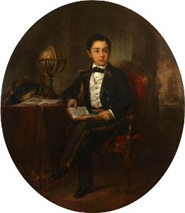 José Mª Eufemio de la Borbolla vestido de guardiamarina (Museo del Romanticismo de Madrid)