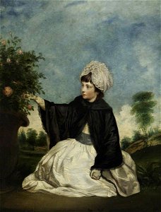 Joshua Reynolds (1723-1792) (after) - Lady Caroline Isabella Howard (1771–1848), Later Lady Cawdor, as a Young Girl (after an original from 1778) - 414256 - National Trust