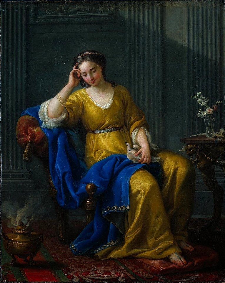 Joseph-Marie Vien - Sweet Melancholy (1756)