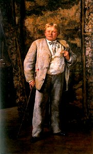 Ernst Josephson-Porträtt av Carl Skånberg
