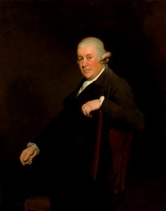 Joseph Wright, gen. Wright of Derby - Reverend Basil Bury Beridge - GG 6237 - Kunsthistorisches Museum