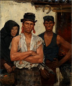Ernst Josephson - Spanish Blacksmiths - NG.M.00438 - National Museum of Art, Architecture and Design