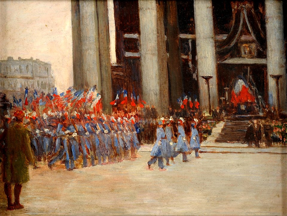 Joseph-Félix Bouchor Militärparade