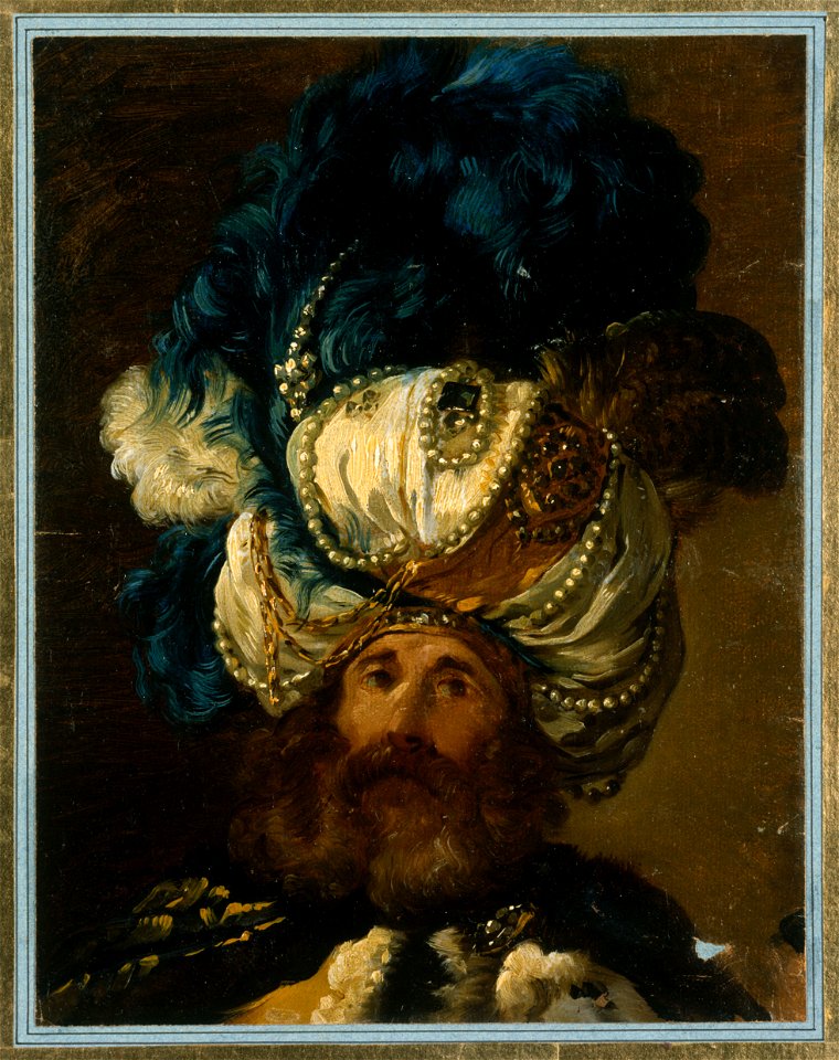 Joseph-Marie (l'Aîné) Vien - Ambassadeur du Mogol - PDUT1093 - Musée des Beaux-Arts de la ville de Paris